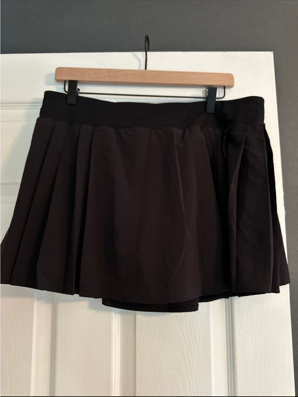 lululemon athletica Black Pleated Mini Skirt